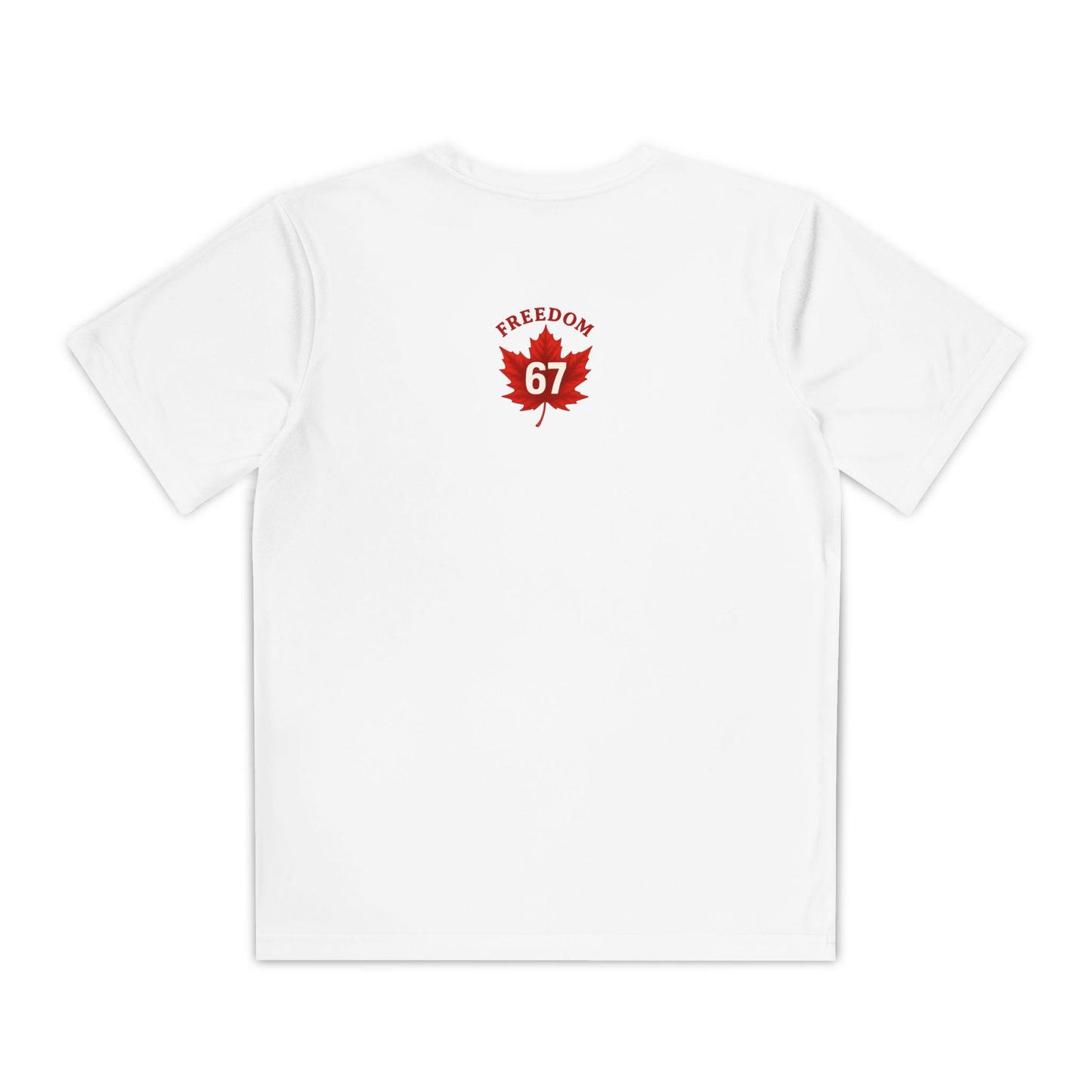 Youth Captain Canada Tee - Fun Maple Leaf Design