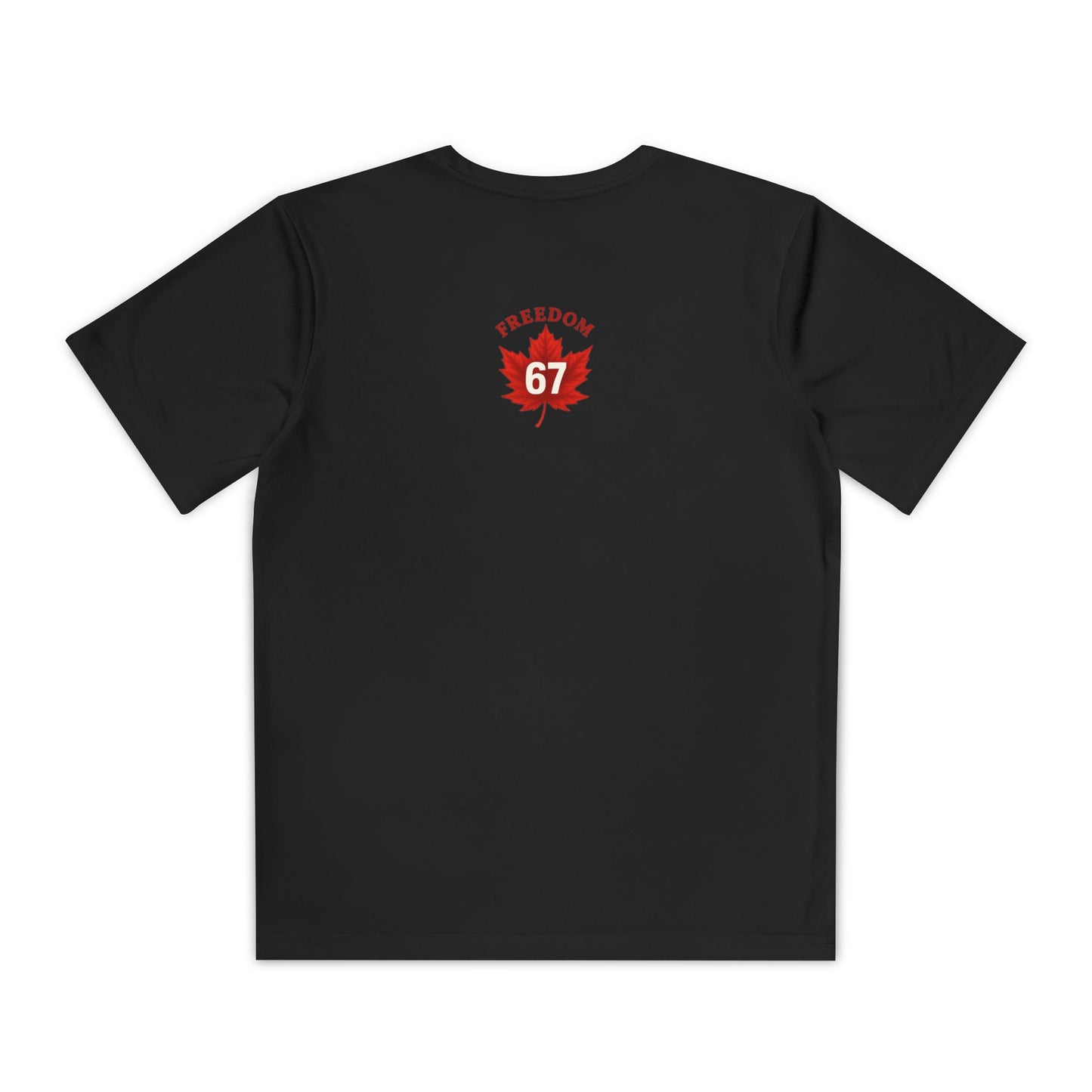 Youth Captain Canada Tee - Fun Maple Leaf Design