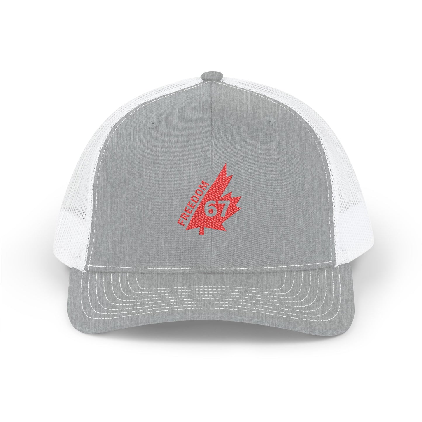 Freedom 67 Snapback Trucker Cap - Casual Summer Hat, Outdoor Adventure Gear, Gift for Him, Stylish Embroidered Cap, Trendy Men's Accessories