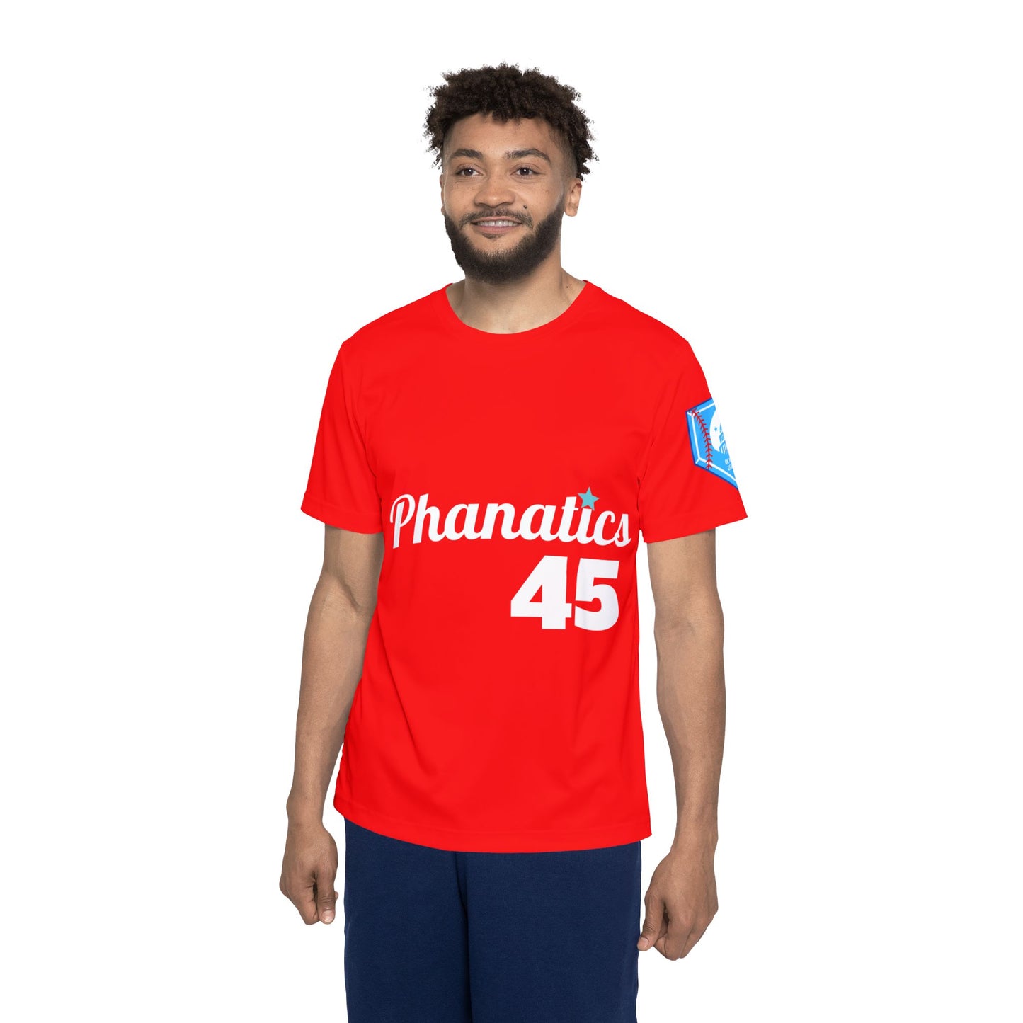 Phanatics 45 front, 47 back game undershirt