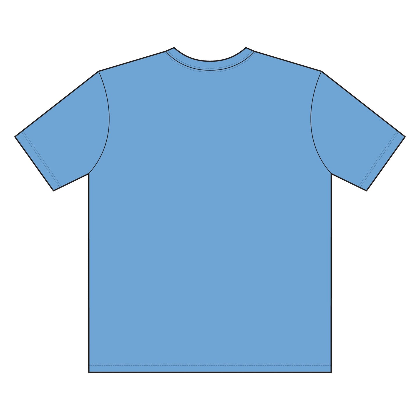 DC Men's League, Phanatics P left arm - shirt | light blue, royal blue, or red