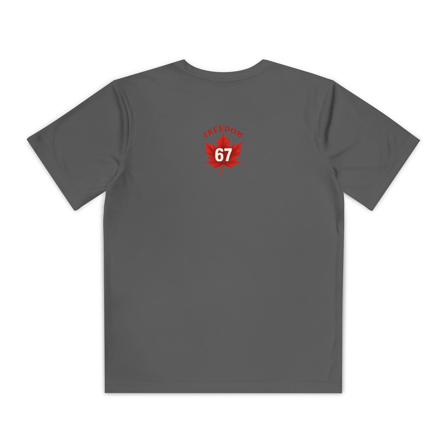 Youth Captain Canada Tee - Fun Maple Leaf Design